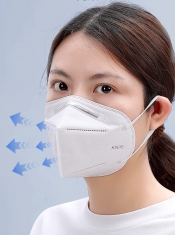 30 PCS KN95 5 Layer Disposable Face Filter 95% PM2.5 Activated Carbon Filter Mouth Mask