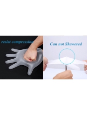 2 Boxes PVC Medical Surgical Exam Gloves Dental Disposable Gloves Kitchen and Food Safe