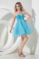 Sweetheart Crystal Aqua Dress For 2014 Cocktail Party