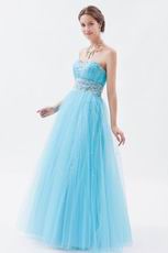 New Arrival Aqua Net Evening Dress In United States