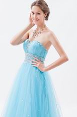 New Arrival Aqua Net Evening Dress In United States