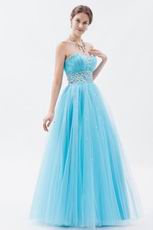 New Arrival Aqua Net Evening Dress In United States