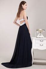 New Look Sweetheart Black Chiffon Prom Dresses By Designer