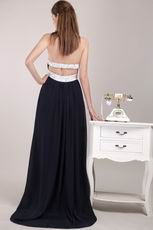 New Look Sweetheart Black Chiffon Prom Dresses By Designer