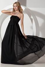 Discount Strapless Girls Prefer Black Evening Gown Dress