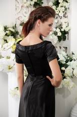 Scoop Floor-length Black Formal Evening Dress Discount