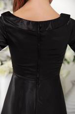 Scoop Floor-length Black Formal Evening Dress Discount