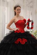 Detachable Halter Straps Quinceanera Dress With Handmade Flower