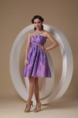 Sexy Medium Purple Bridesmaid Girls Dress Cheap