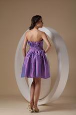 Sexy Medium Purple Bridesmaid Girls Dress Cheap