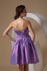 Sexy Medium Purple Bridesmaid Girls Dress Cheap