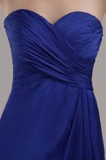 Simple Royal Blue Stylish 2014 Junior Bridesmaid Dress