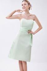 Wholesale Pale Green Beach Party Bridesmaid Dresses