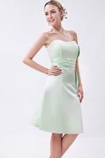 Wholesale Pale Green Beach Party Bridesmaid Dresses