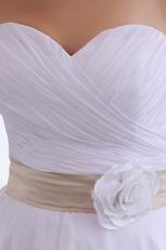 Short White Chiffon Bridesmaid Dress Under 100 Dollars
