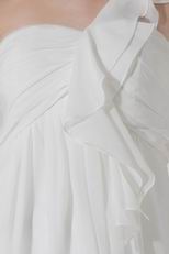 Vintage One Shoulder Bridesmaid Wedding Dresses Under 100