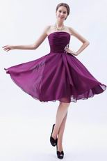 Inexpensive Plum Girl Bridesmaid Dress Under 100 Pounds