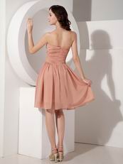 Simple Top Designer Bridal Bridesmaid Dress In Light Blush Orange Amazon Style