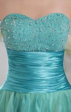 Sweetheart Beaded Floor Length Colorful Prom Dress On Sale