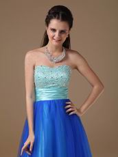 Best Deals Crystals Ultramarine Custom Evening Dresses Online