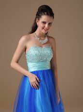 Best Deals Crystals Ultramarine Custom Evening Dresses Online