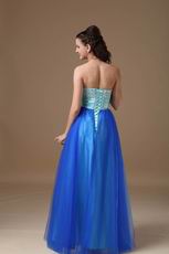 Best Deals Crystals Ultramarine Custom Evening Dresses Online