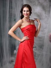 Corset Back Junior Long Red Bridesmaid Dress For Sale lovely