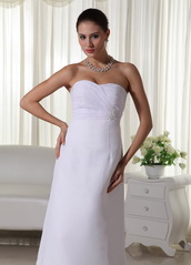 Simple Sweetheart Long Bridesmaid Dress For Wedding Party lovely