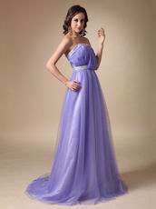 Lavender Top Designer Lists Strapless Prom Dress In Utah