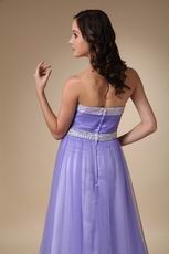 Lavender Top Designer Lists Strapless Prom Dress In Utah