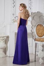 Low Price Sweetheart Purple Stain Long Evening Dress