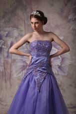 Top Designer Blue Violet Evening Gowns For Lady