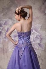 Top Designer Blue Violet Evening Gowns For Lady