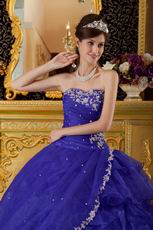 Floor Length Ruffled Skirt La Dress For Quinceanera Party