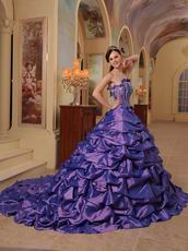 Shopping Online Strapless Purple Quinceanera Dress For La