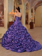 Shopping Online Strapless Purple Quinceanera Dress For La