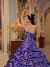 Shopping Online Strapless Purple Quinceanera Dress For La