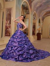 Shopping Online Strapless Purple Quinceanera Dress For La