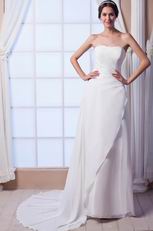 Simple Sweetheart Wedding Dress For Beach Wedding Ceremoney