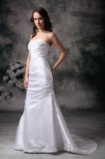 Strapless Column Beach Wedding Dress Top Designer List