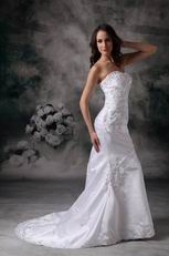 Strapless Column Beach Wedding Dress Top Designer List