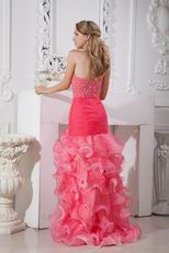 Find Sweetheart High Low Cheap Cocktail Prom Party Dress