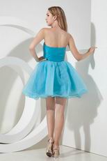 Sweetheart Crystal Aqua Dress For 2014 Cocktail Party
