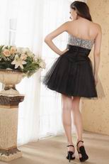 Best Quality Sweetheart Neck Black Cocktail Dress