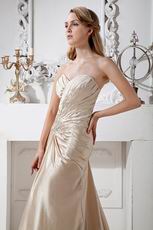 Champagne Mother Of The Bride Dress And Jacket