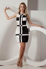 Fashion Scoop Quality Homecoming Dress Black And White