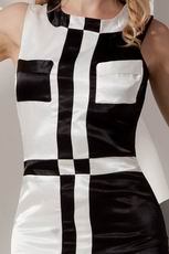 Fashion Scoop Quality Homecoming Dress Black And White