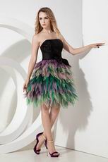 Colorful Mix Colors Skirt Cocktails Party Dress For Women