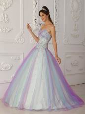 Chromatic Aline 2014 Prom Quinceanera Dress Like A Princess