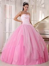 Lovely Pink Girls Prefer Quinceanera Dress Fading Color Fabric